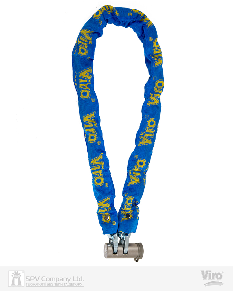 Фото Замок висячий VIRO MOTO TOTEM   з ланцюгом 120 см   2KEY     в інтернет-магазині lock.ua