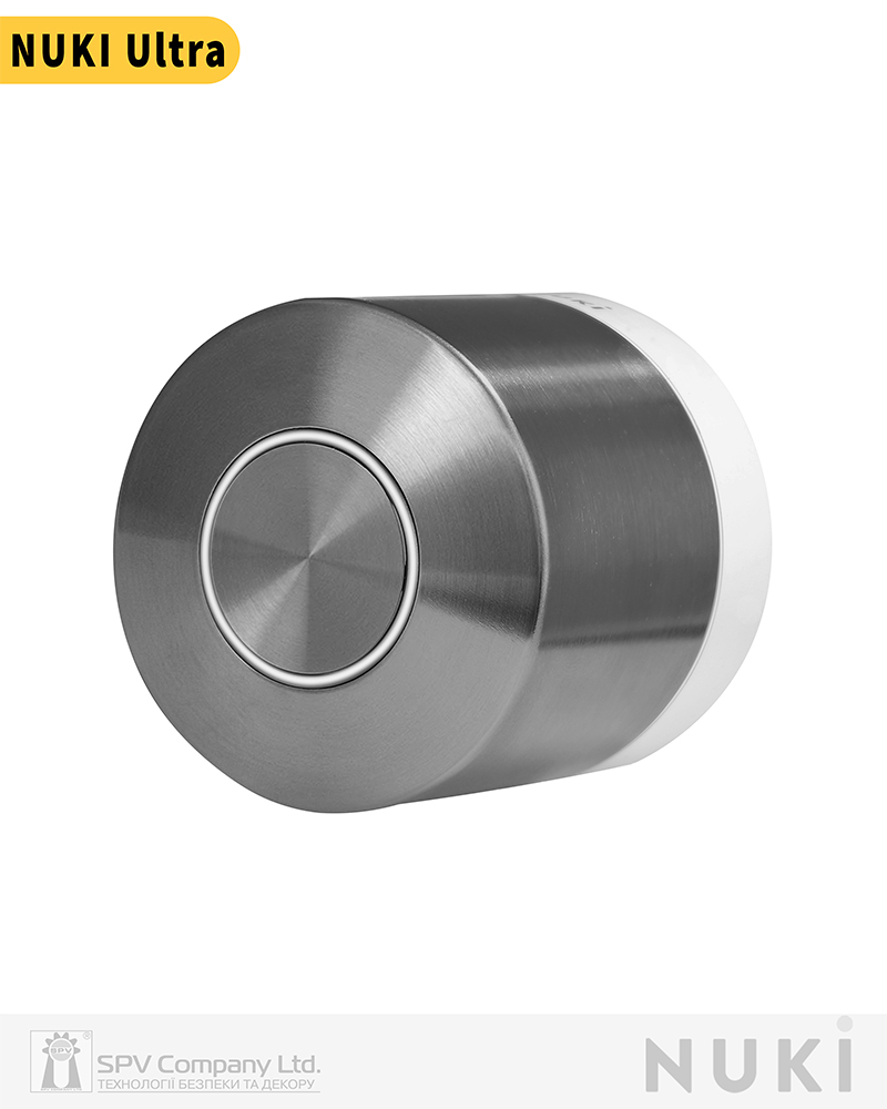 Фото Електронний контролер  NUKI Smart Lock 5.0 Ultra   сріблястий   в інтернет-магазині lock.ua