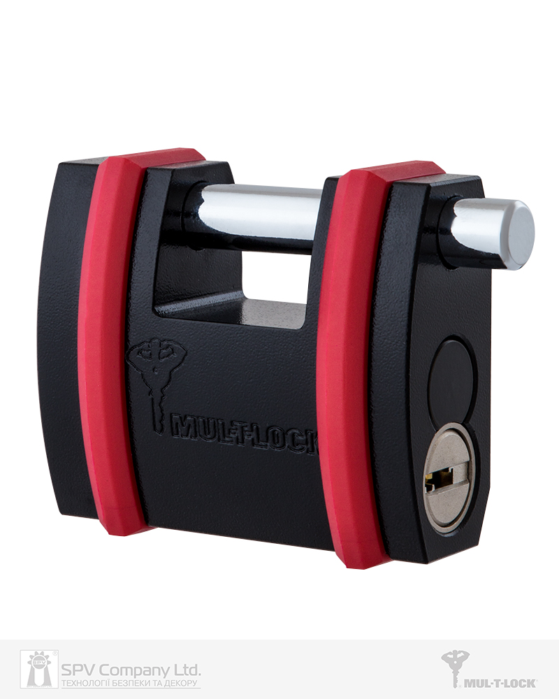 Фото Замок висячий MUL-T-LOCK SBNE10 7x7   0767 O/K   SLID_shackle 9мм 10мм BOX_M в інтернет-магазині lock.ua