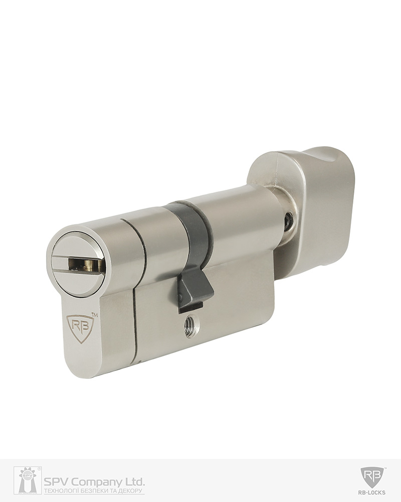 Фото Циліндр RB DIN_KT     D7R 62 NST 31x31T TO_NST CAM30   5KEY TR_BLACK 426С_INS D70 в інтернет-магазині lock.ua