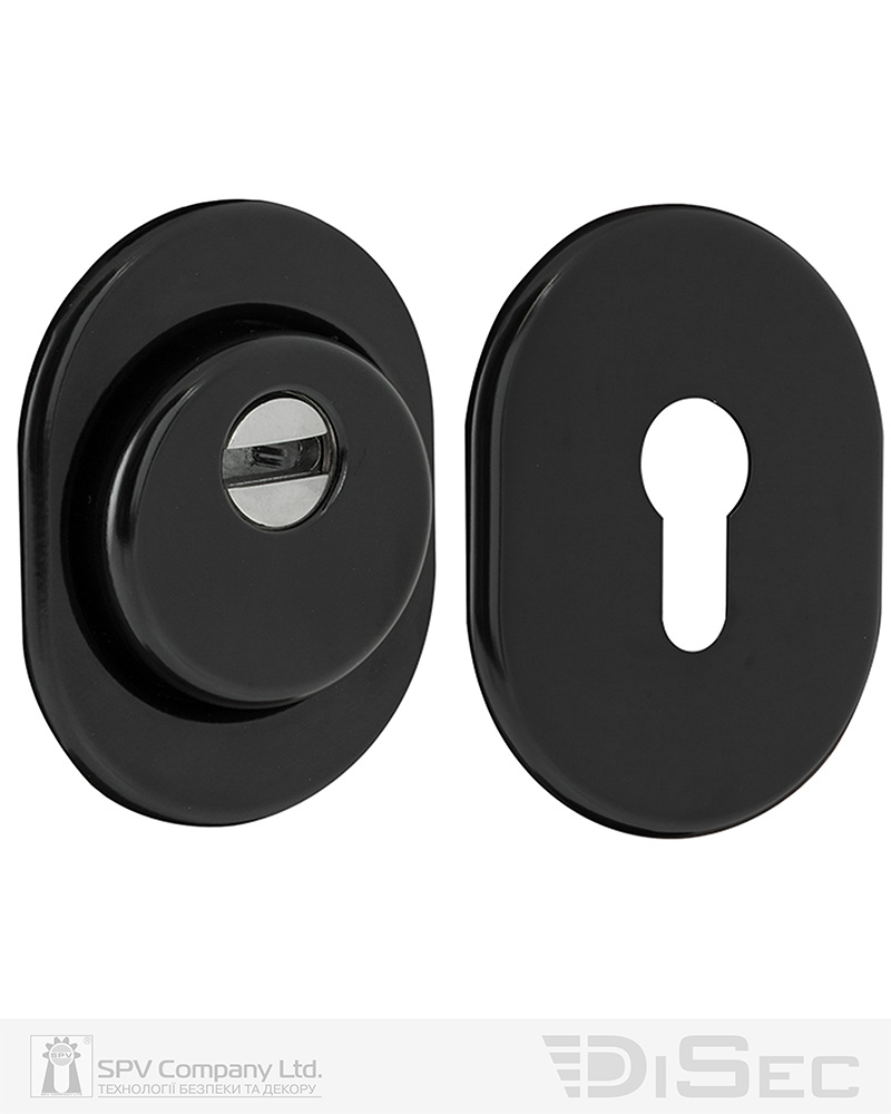 Фото Протектор DISEC   SFERIK BD+ DIN OVAL 25мм   Фарба_чорна 3клас N     Комплект в інтернет-магазині lock.ua