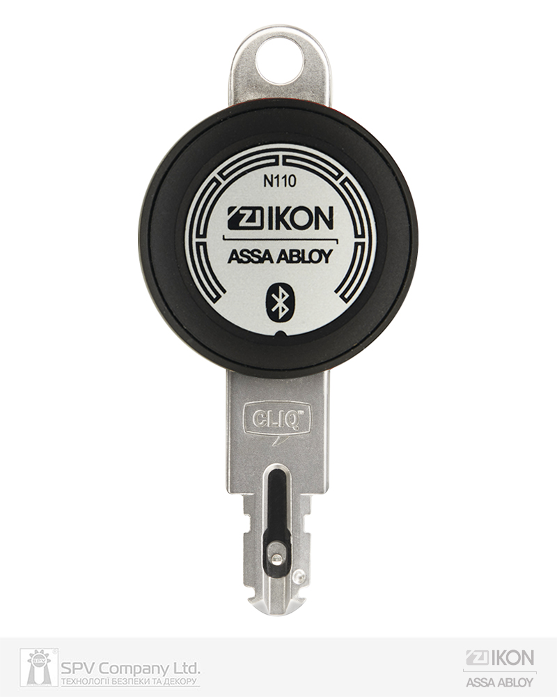 Фото Ключ IKON e-CLIQ 1KEY   27мм VERTICAL CLIQ_GO_Bluetooth   15мм       BLACK в інтернет-магазині lock.ua