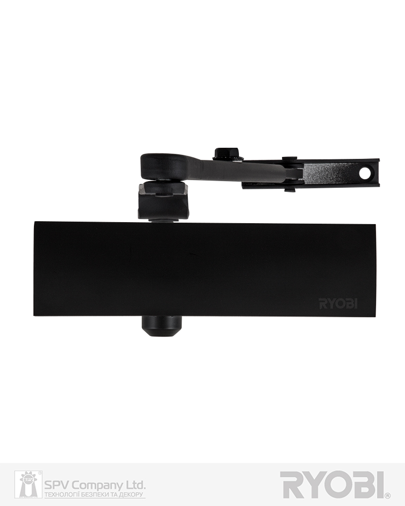 Фото Дотягувач накладний RYOBI 1200 D-1200 BLACK   STD_ARM EN_2/3/4 80кг 1100мм   FIRE   в інтернет-магазині lock.ua