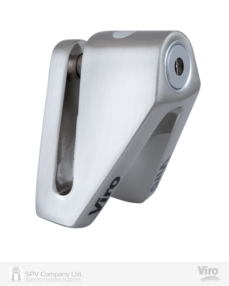 Фото Замок VIRO MOTO STOPPER STAINLESS_STEEL        2KEY       в інтернет-магазині lock.ua