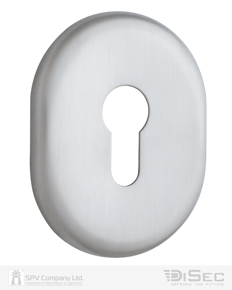 Фото Щиток DISEC     KT3561 DIN OVAL     Нерж.сталь_мат   IT       в інтернет-магазині lock.ua