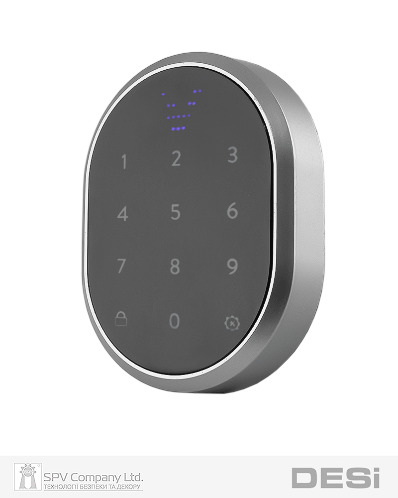 Фото Зчитувач електронний  DESi   Keypad чорний доступ за кодом в інтернет-магазині lock.ua