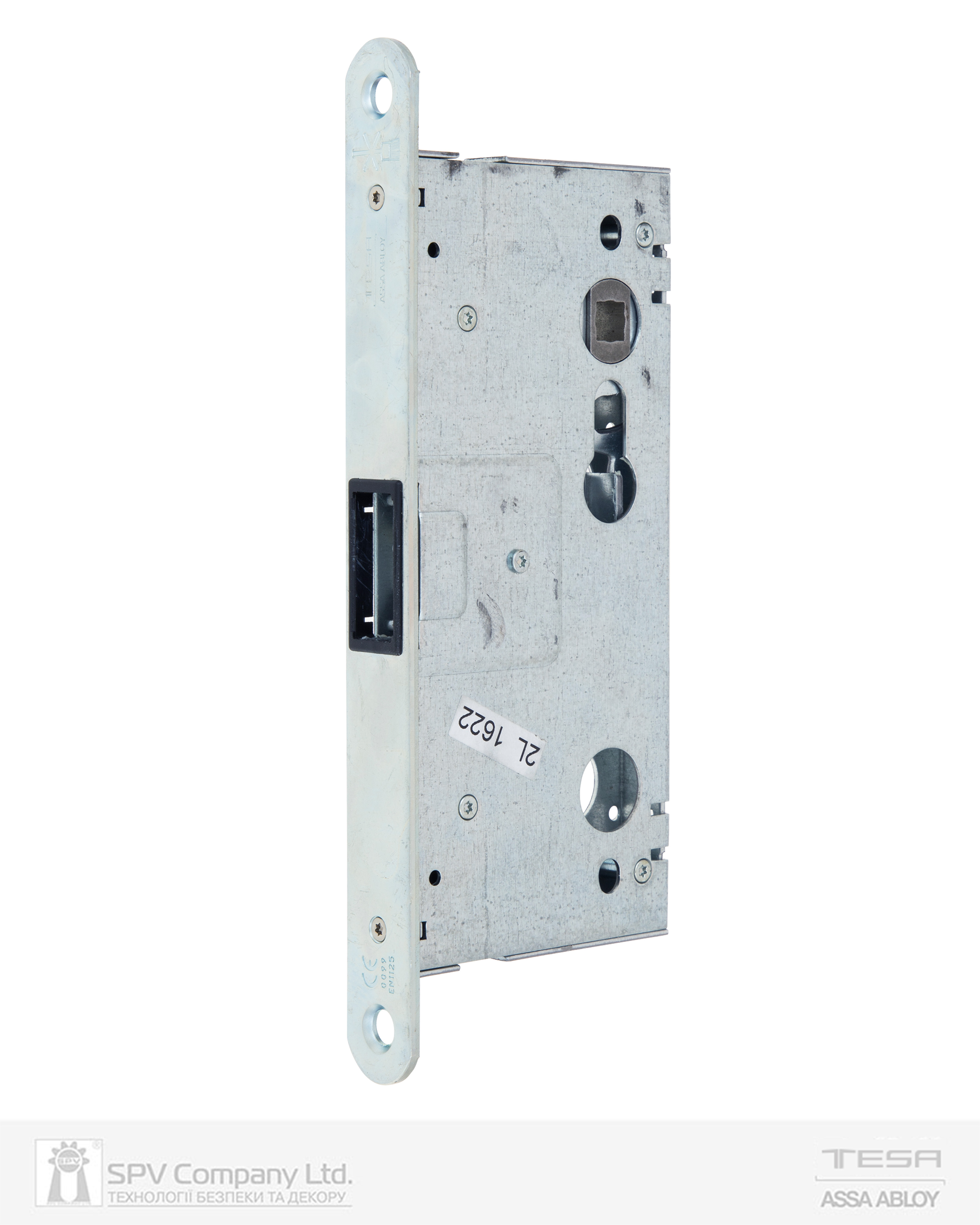 Фото Замок TESA для пасивної стулки врізний CF320SR9Z   BS65мм   Zinc   9x9мм   в інтернет-магазині lock.ua