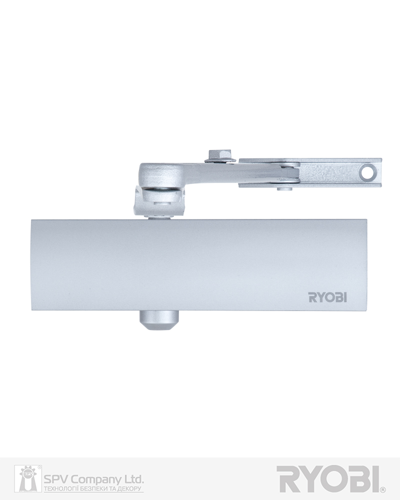 Фото Дотягувач накладний RYOBI 1200 D-1200 SILVER   STD_ARM EN_2/3/4 80кг 1100мм   FIRE   в інтернет-магазині lock.ua
