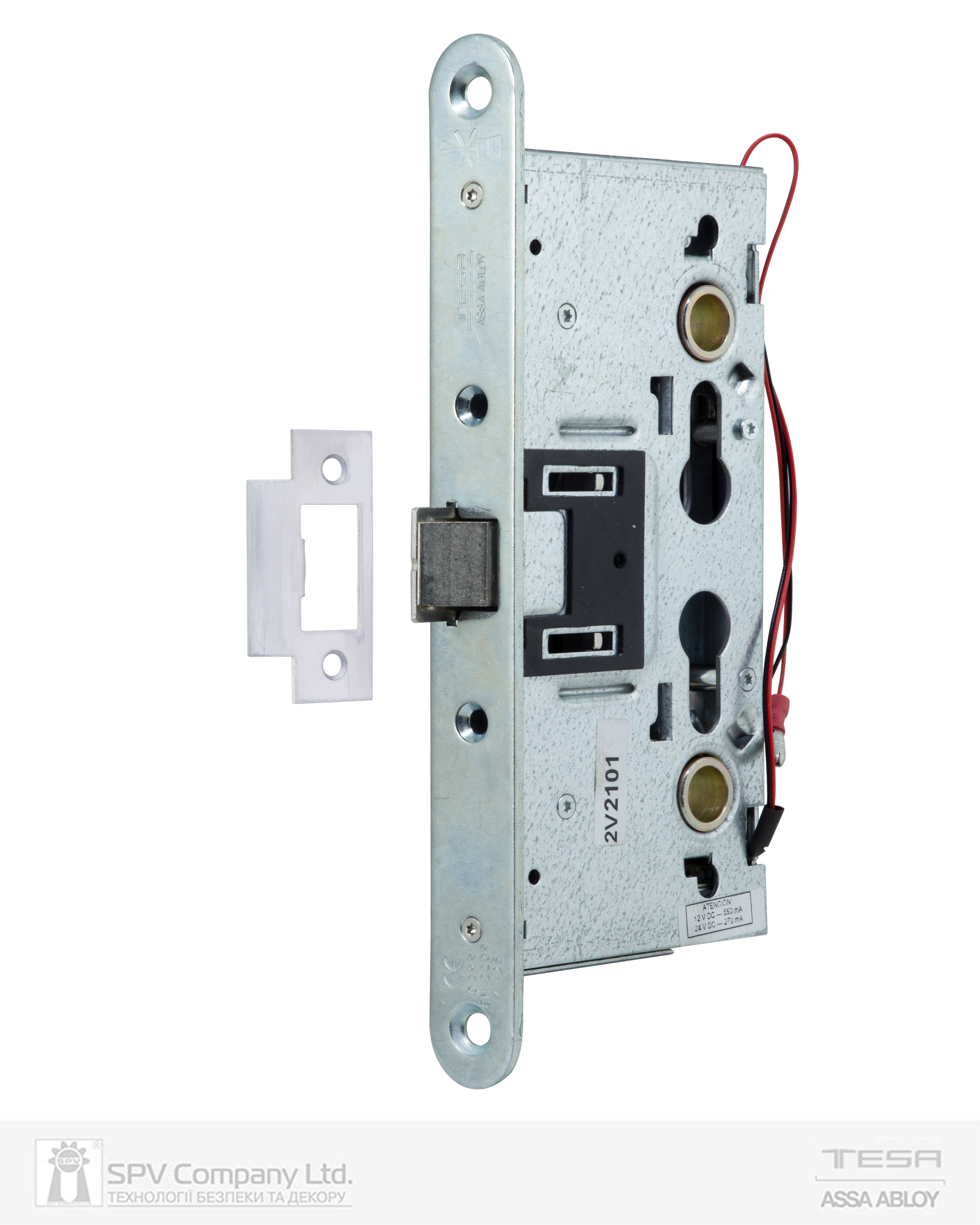 Фото Замок електромеханічний TESA CF6SNPTRSR9ZCE BS65мм 72мм FP24 ZCE UNIV DIN SOL 12-24V NC EI     в інтернет-магазині lock.ua