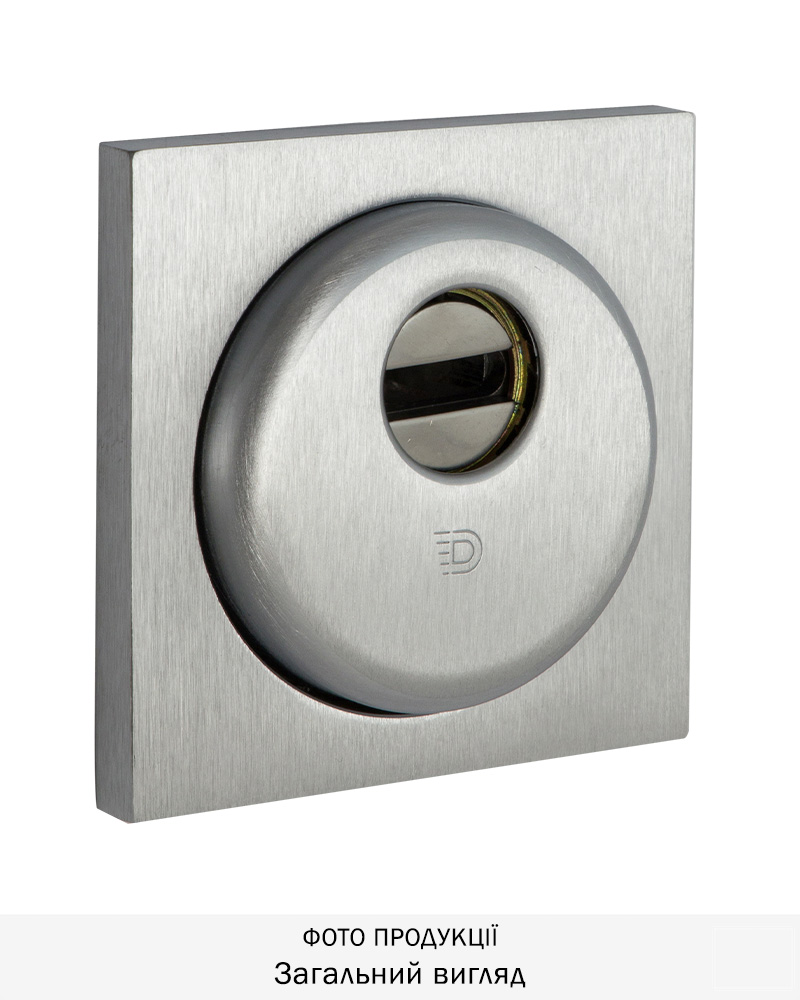 Фото Протектор DISEC   MONOLITO_KRIPTON_SFERIK BDT250 DIN SQUARE 25мм   Нерж.сталь_мат 4клас IT     Зовнішній в інтернет-магазині lock.ua