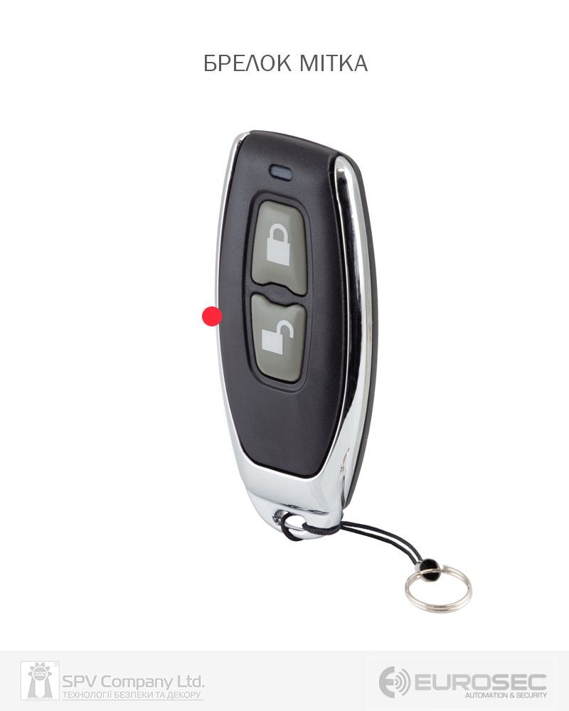 Фото Автосигналізація EUROSEC GN7C.HUPS       CAN-BUS та 2-ма мітками-брелками в інтернет-магазині lock.ua