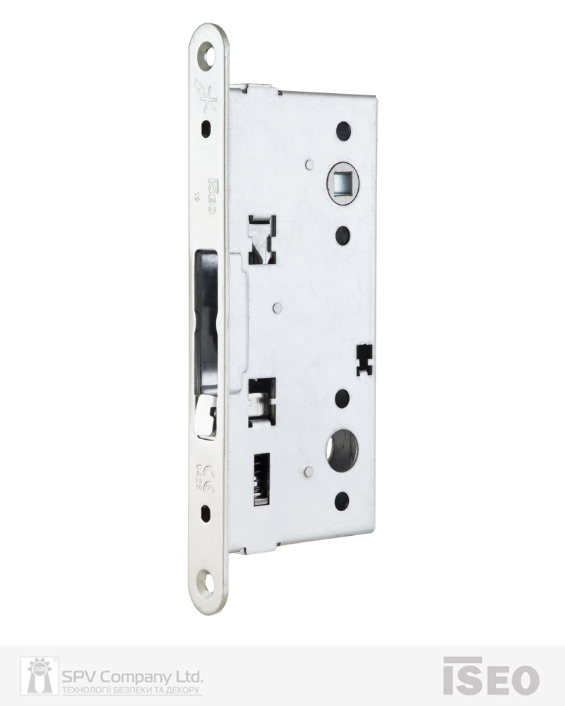 Фото Замок ISEO для пасивної стулки врізний 212700654         9x9мм Zinc односторонній в інтернет-магазині lock.ua