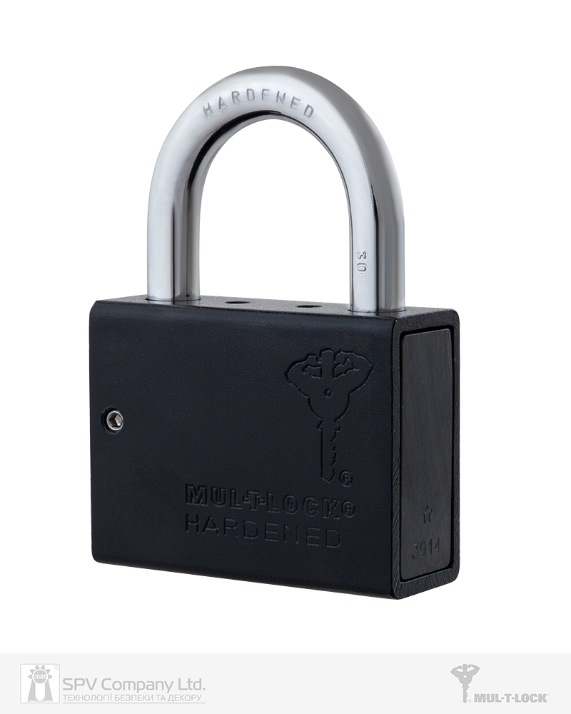 Фото Замок висячий MUL-T-LOCK M10/C1 MTL600   264S 2KEY DND_BLUE_INS R_shackle 30мм 9,5мм в інтернет-магазині lock.ua