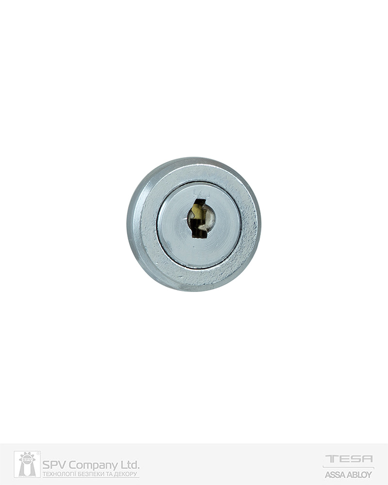 Фото Замок меблевий TESA 610.021 20мм 22,7мм     CR     2KEY TES1_M   UNIV PB в інтернет-магазині lock.ua