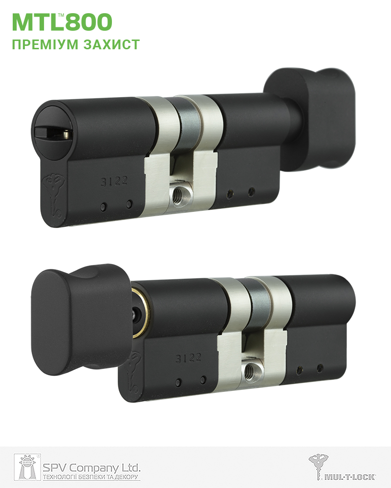 Фото Циліндр MUL-T-LOCK DIN_KT XP   MTL800 90 BM 40x50T TO_BM CAM30   3KEY DND2C_BLUE/W 948B в інтернет-магазині lock.ua