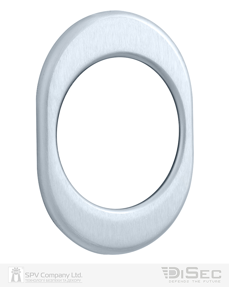 Фото Щиток DISEC     KT056   OVAL     Хром_мат   T       в інтернет-магазині lock.ua