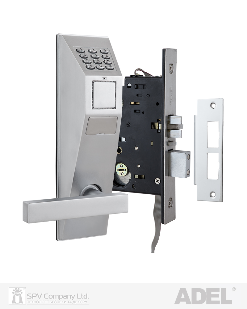 Фото Замок кодовий ADEL 767GSB8000-II   SS LEFT   45-60мм BS64 FP30.5 автономний в інтернет-магазині lock.ua