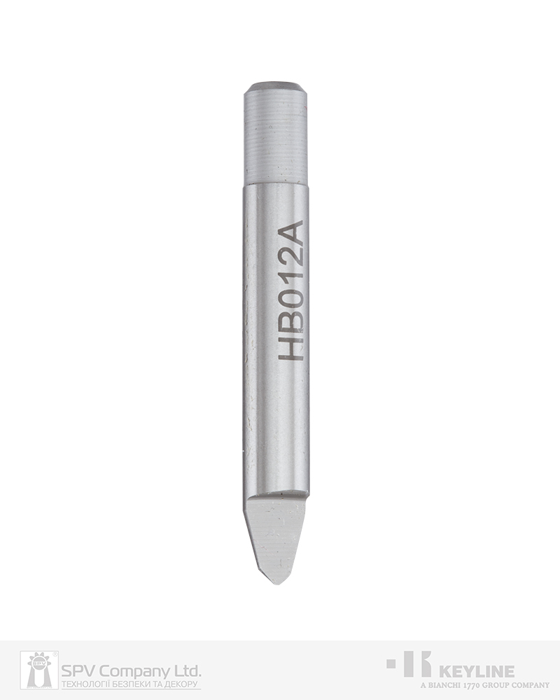 Фото Фреза KEYLINE T-REX/PUNTO/304 HSS-HB012A     D6, P0,6мм, 30град, 100град. для нарізки MUL-T-LOCK Classic цифри в інтернет-магазині lock.ua