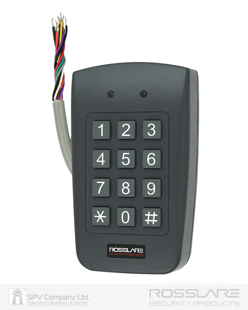 Фото Електронний контролер  ROSSLARE AC-F44 автономний  зовнішній код+карта EM-MARINE_125Khz    в інтернет-магазині lock.ua