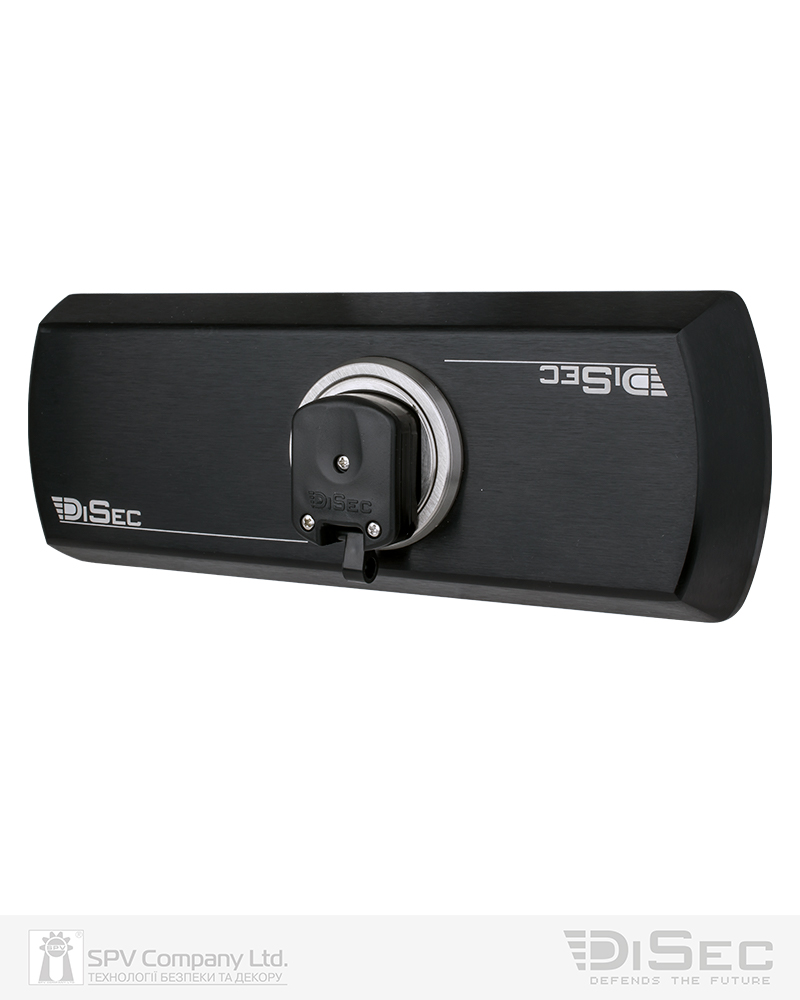 Фото Замок DISEC VAN MAGN. MG860 BLACK 2KEY навісний на дверцята автомобіля       KM0P86 FN в інтернет-магазині lock.ua