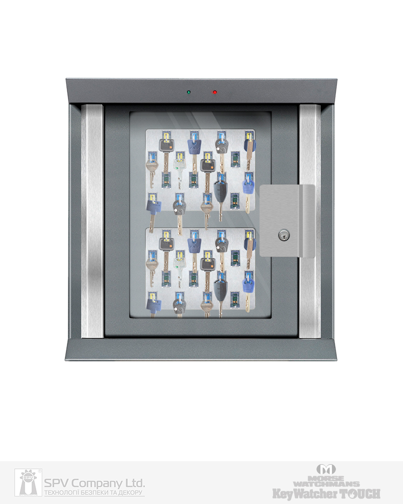 Фото Сейф додатковий MORSE WATCHMANS KeyWatcher Touch 2 модулі 32 ключа Прозорі з полікарбонату     в інтернет-магазині lock.ua
