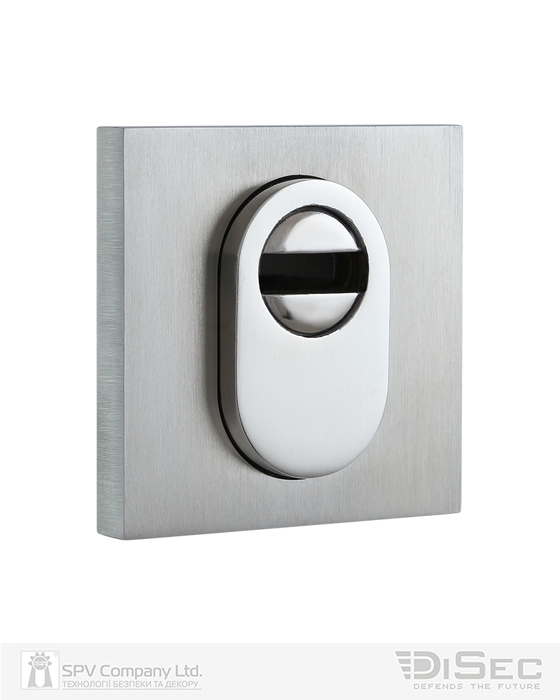 Фото Протектор DISEC   GUARD_QUADRA NX2F DIN SQUARE     Нерж.сталь_мат   IT     Зовнішній в інтернет-магазині lock.ua