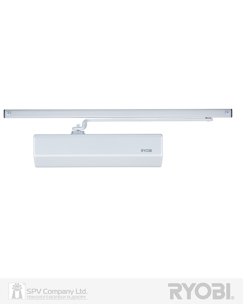 Фото Дотягувач накладний RYOBI 2550 DS-2550T SILVER BC SLD_HO_ARM EN_1-2 до_45кг 900мм       в інтернет-магазині lock.ua