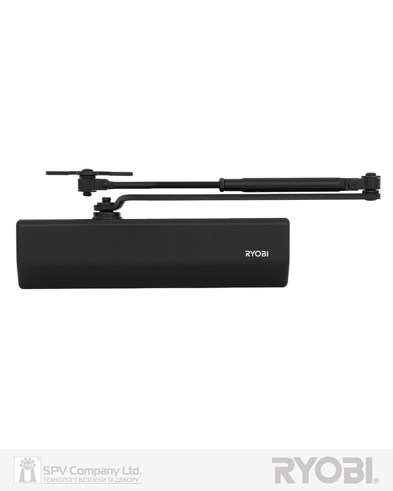 Фото Дотягувач накладний RYOBI 2000 D-2055V BLACK BC UNIV_ARM EN_3/4/5 до_100кг 1250мм   FIRE   в інтернет-магазині lock.ua