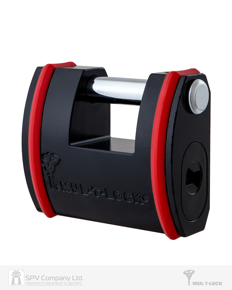 Фото Замок висячий MUL-T-LOCK E-SLID/SBE13 MTL600   264S+ 2KEY DND3D_BLUE SLID_shackle 18,5мм 13мм в інтернет-магазині lock.ua