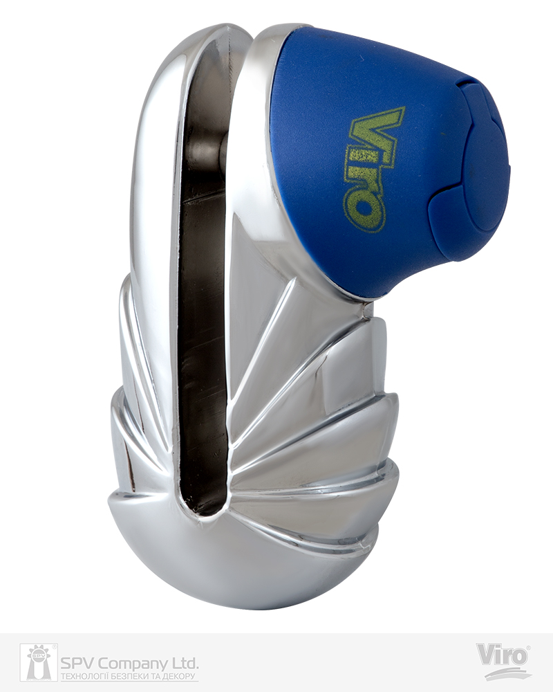 Фото Замок VIRO MOTO ARMADILLO STAINLESS_STEEL        3KEY     в інтернет-магазині lock.ua