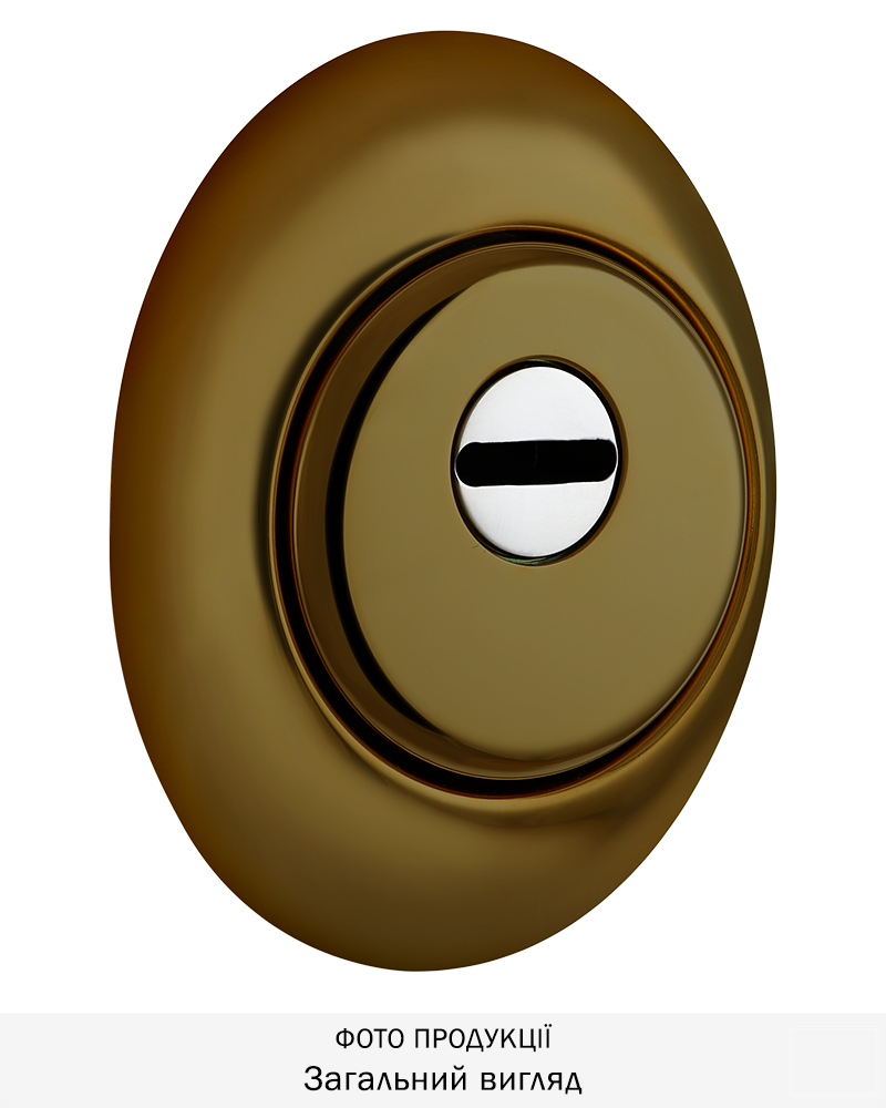 Фото Протектор DISEC   CLASS 5 CLS5 DIN OVAL 30мм   Бронза_PVD 5клас B     Зовнішній в інтернет-магазині lock.ua