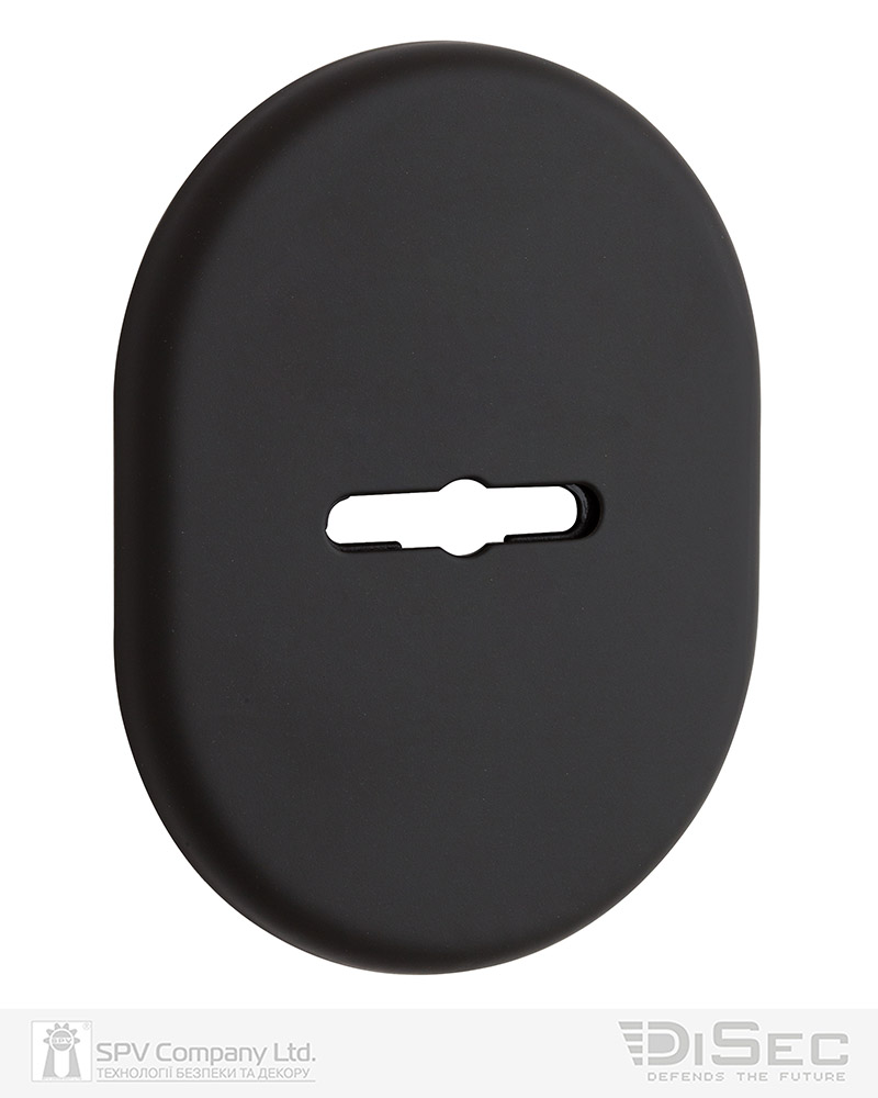 Фото Щиток DISEC     KT037 MATRIX OVAL     Фарба_чорна   N     Без шторки в інтернет-магазині lock.ua