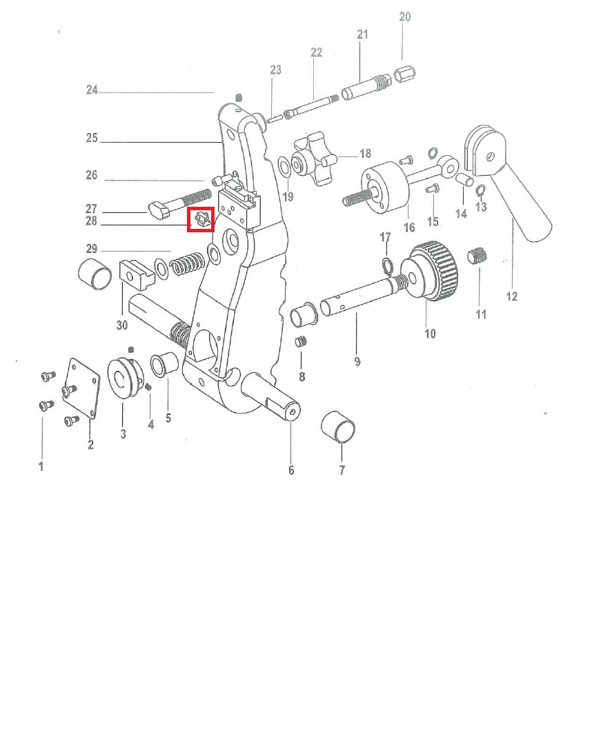 Фото Упор MUL-T-LOCK   COMPACT II      бланків ключів МТЛ 400/600 в інтернет-магазині lock.ua
