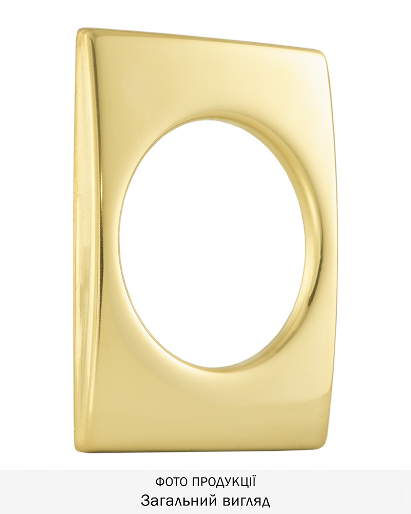 Фото Щиток DISEC     KT3485   RECTANGL     Латунь_PVD   2       в інтернет-магазині lock.ua