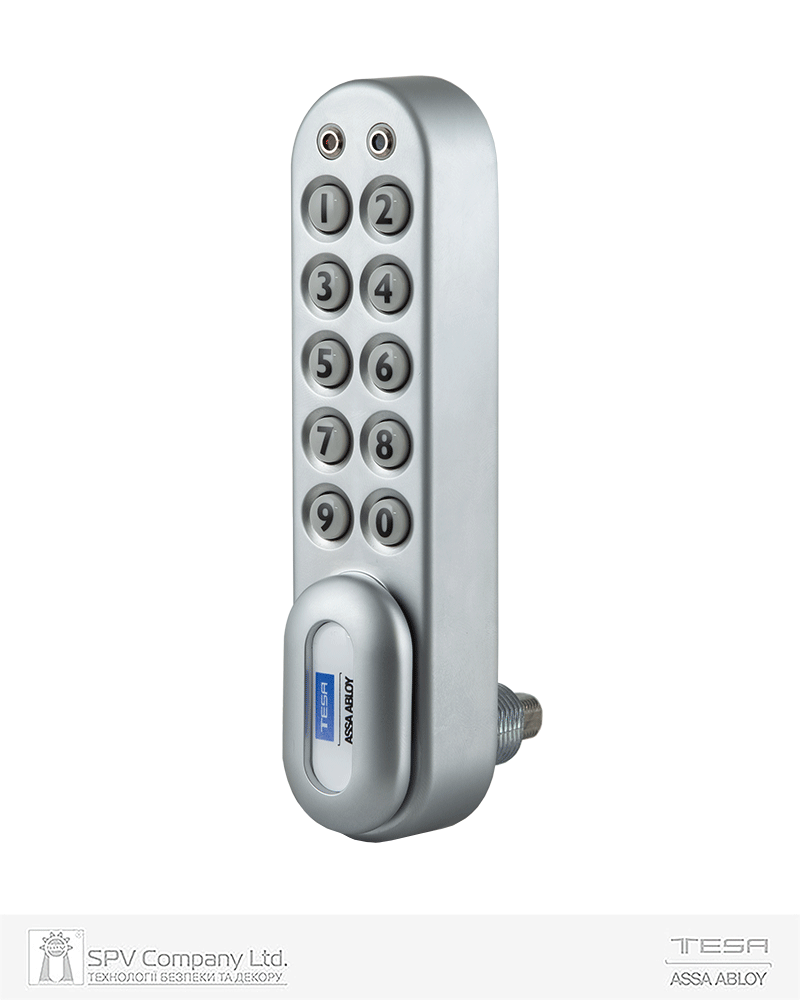 Фото Замок меблевий TESA CODE 1000         GREY           UNIV BOX в інтернет-магазині lock.ua