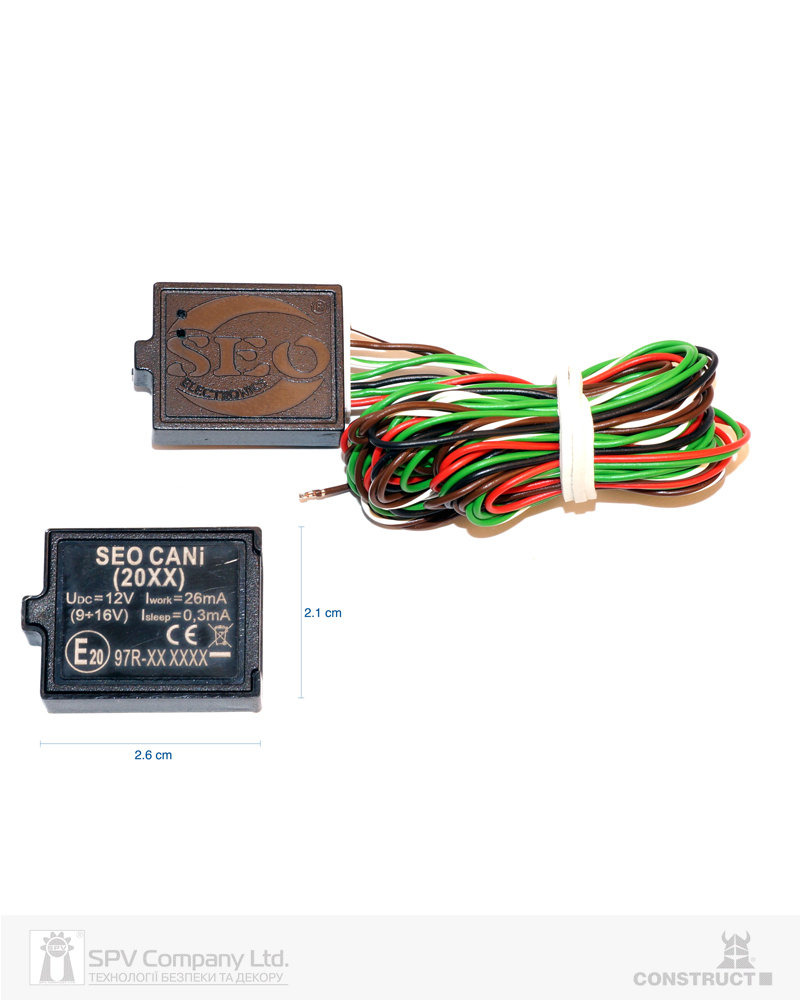 Фото Імобілайзер SEO CANi       P/N78761001 кнопки в інтернет-магазині lock.ua