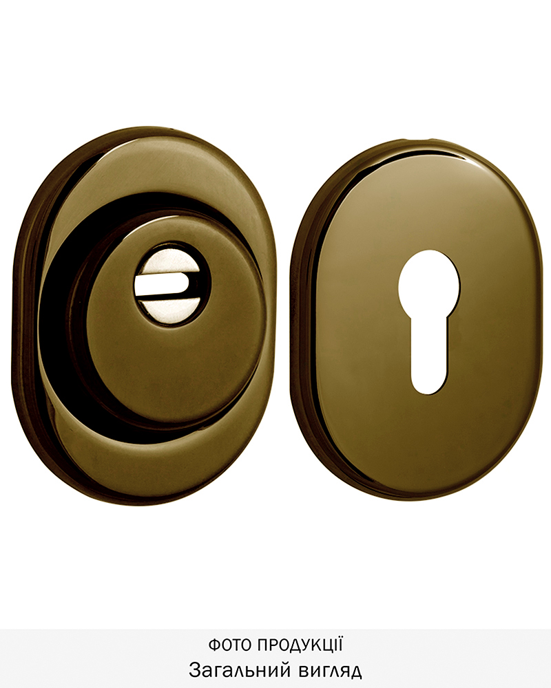 Фото Протектор DISEC   SFERIK BDS16/4 DIN OVAL 25мм   Бронза_PVD 3клас B     Комплект в інтернет-магазині lock.ua