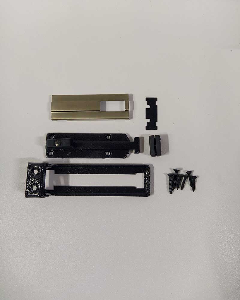 Фото    Цепочка дверна BLACK/накладка MCR    в інтернет-магазині lock.ua