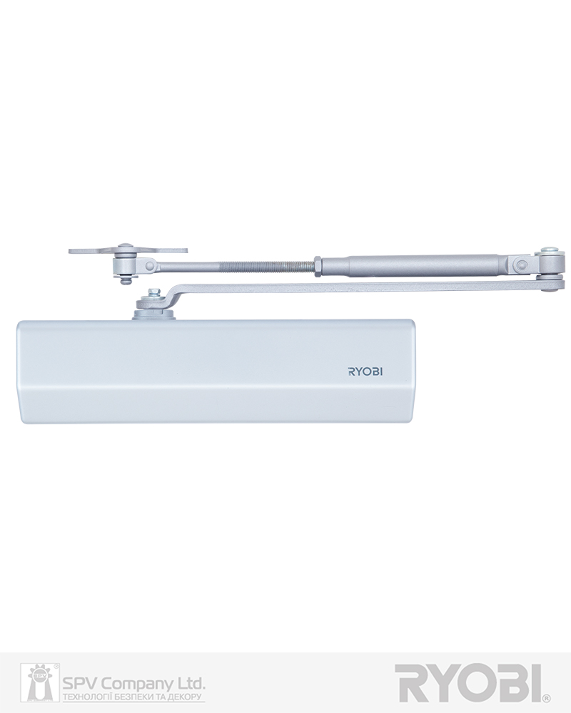 Фото Дотягувач накладний RYOBI 2000 D-2055V SILVER BC UNIV_ARM EN_3/4/5 до_100кг 1250мм   FIRE   в інтернет-магазині lock.ua
