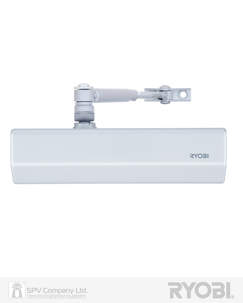 Фото Дотягувач накладний RYOBI 2000 D-2055V SILVER BC STD_ARM EN_3/4/5 до_100кг 1250мм   FIRE   в інтернет-магазині lock.ua