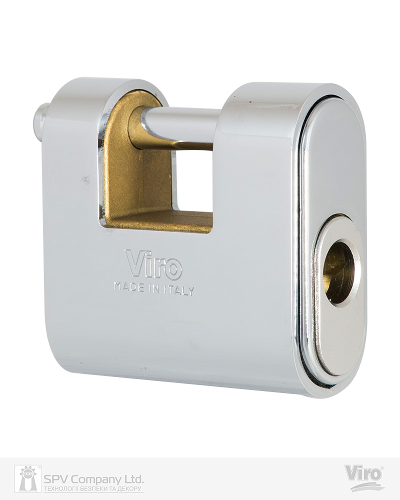 Фото Замок висячий VIRO PANZER 4117.MC           20мм SLID_shackle 12мм BOX   в інтернет-магазині lock.ua