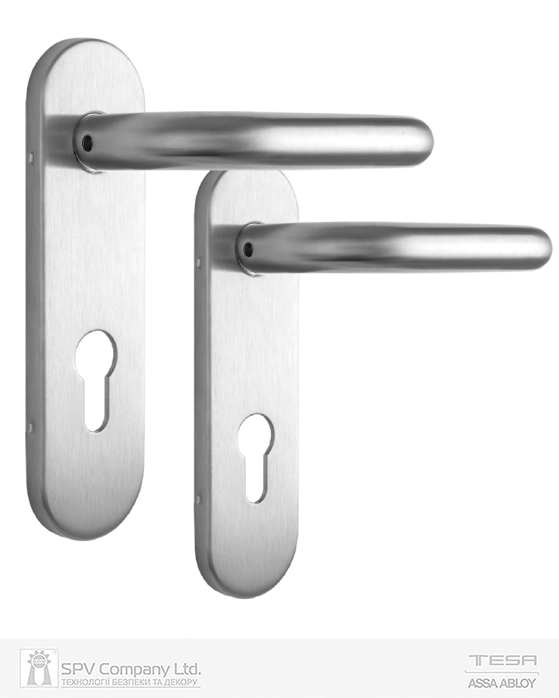 Фото Набір фурнітури ISEO 032412   72мм     STAINLESS_STEEL                     mov-mov CYL_HOLE   в інтернет-магазині lock.ua