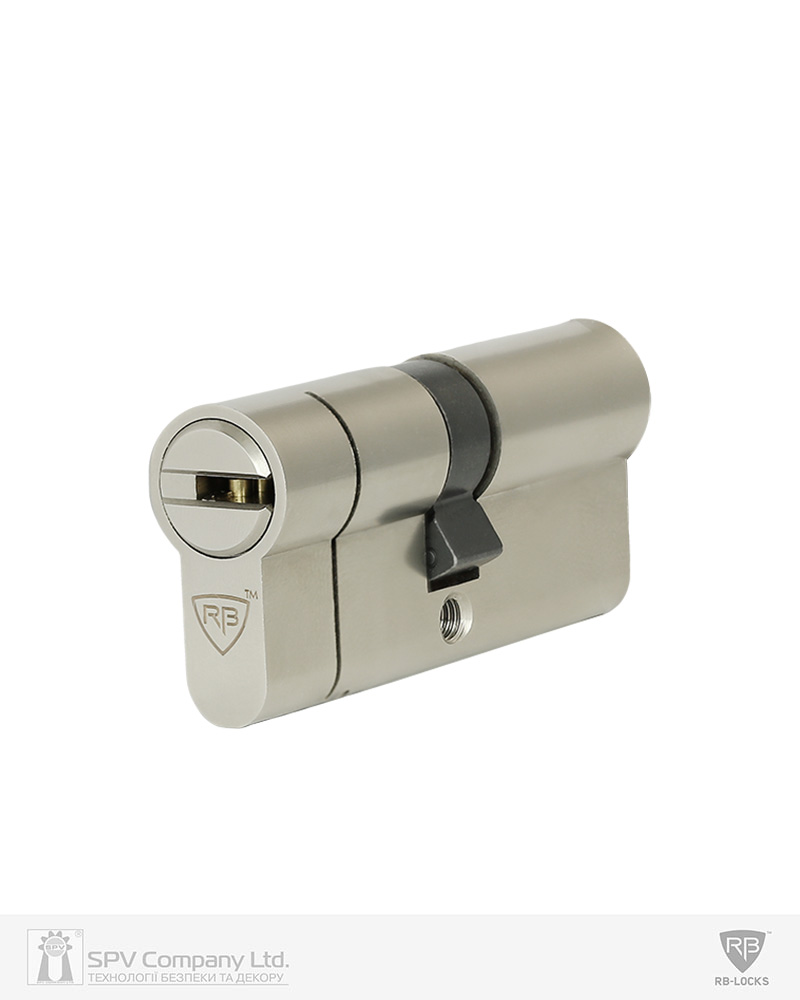 Фото Циліндр RB DIN_KK     D7R 80 NST 35x45   CAM30   5KEY TR_BLACK 426С_INS D70 в інтернет-магазині lock.ua