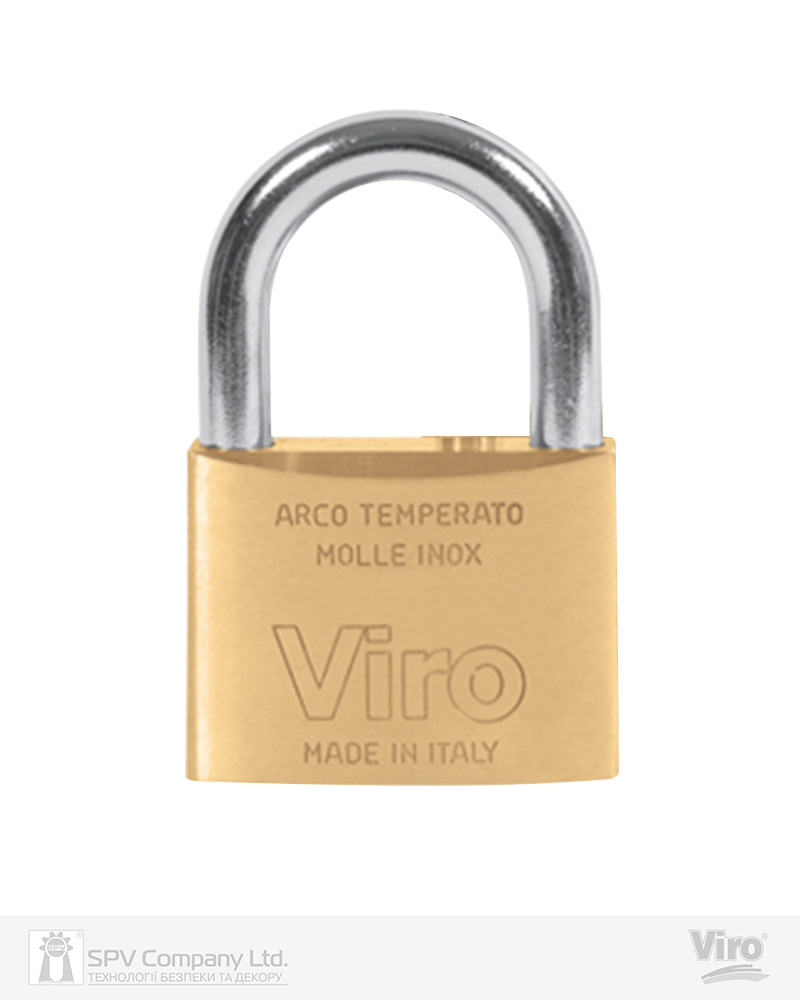 Фото Замок висячий VIRO 304.МС       2KEY   35мм NR_shackle 10мм     в інтернет-магазині lock.ua