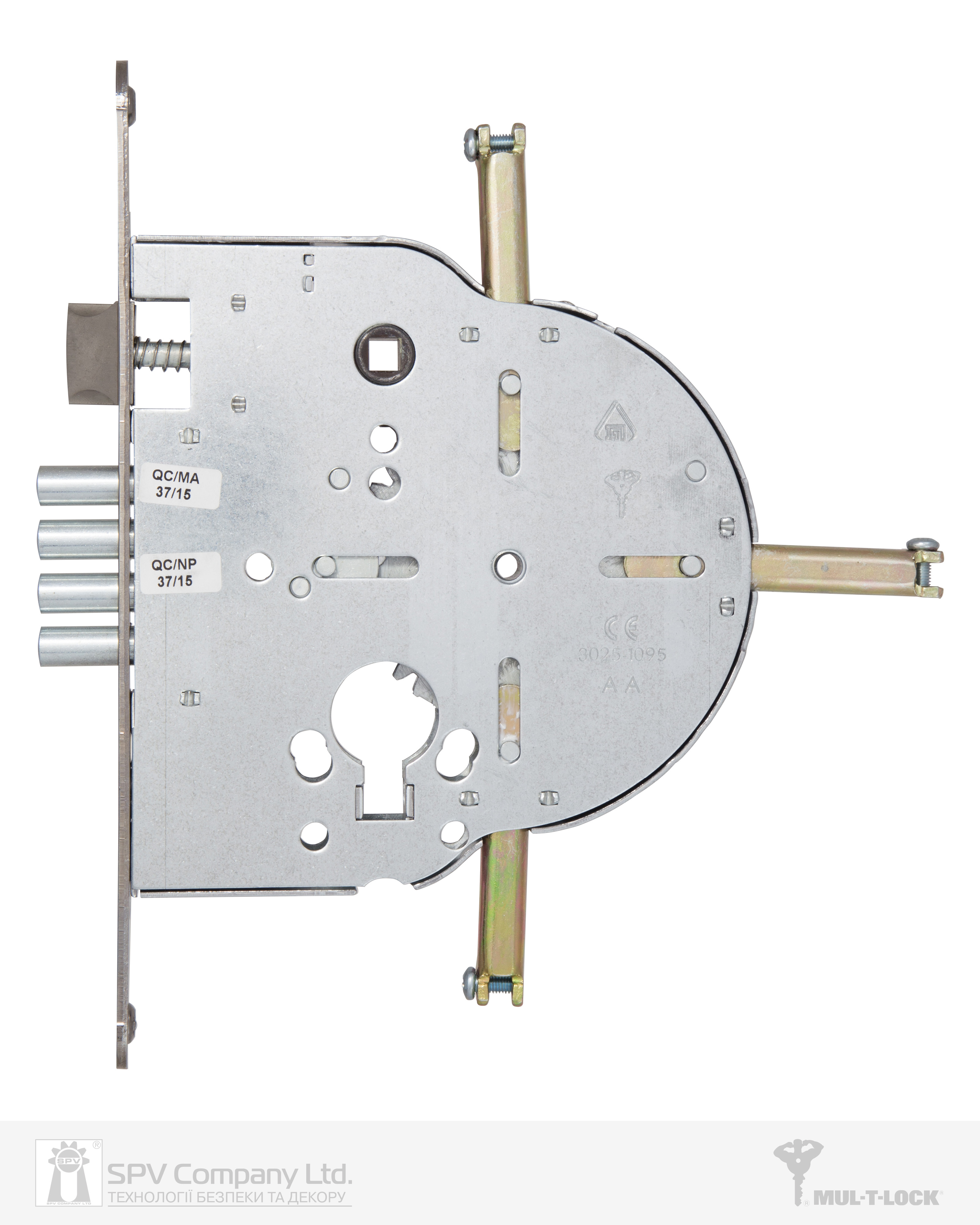 Фото Замок врізний MUL-T-LOCK 4-WAY DIN M265 CR UNIV   BS65мм 90мм               w/o_SP в інтернет-магазині lock.ua