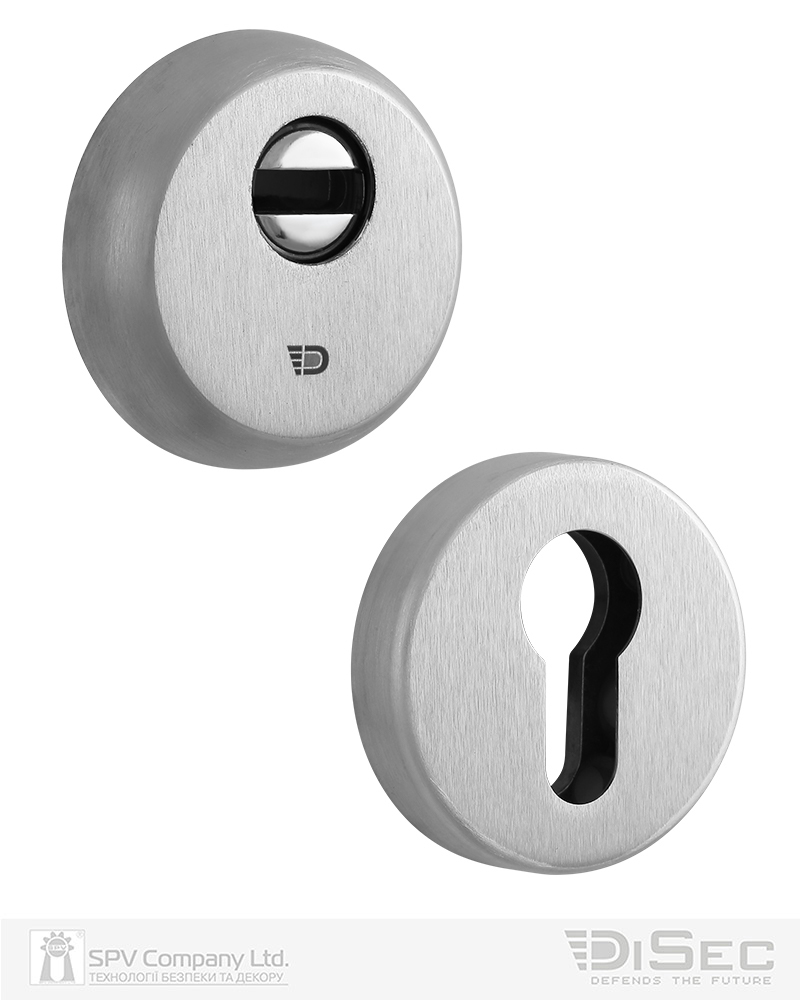 Фото Протектор DISEC     BD54 DIN ROUND 13мм 70мм Нерж.сталь_мат 3клас IT     Комплект в інтернет-магазині lock.ua