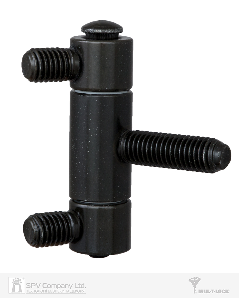 Фото Завіс ANUBA без захисту, чорна оцинковка в інтернет-магазині lock.ua