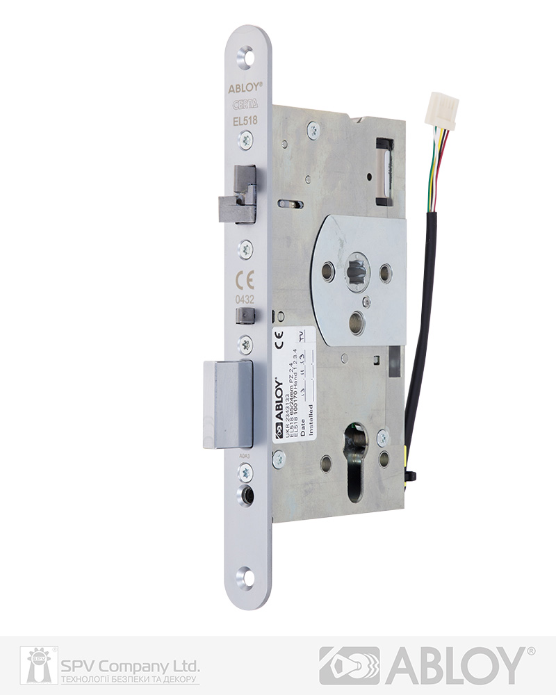 Фото Замок електромеханічний ABLOY EL 518 BS65мм 72мм FP24 SS UNIV DIN_CERTА MOT 12-24V PANIC_FUNCTION    в інтернет-магазині lock.ua