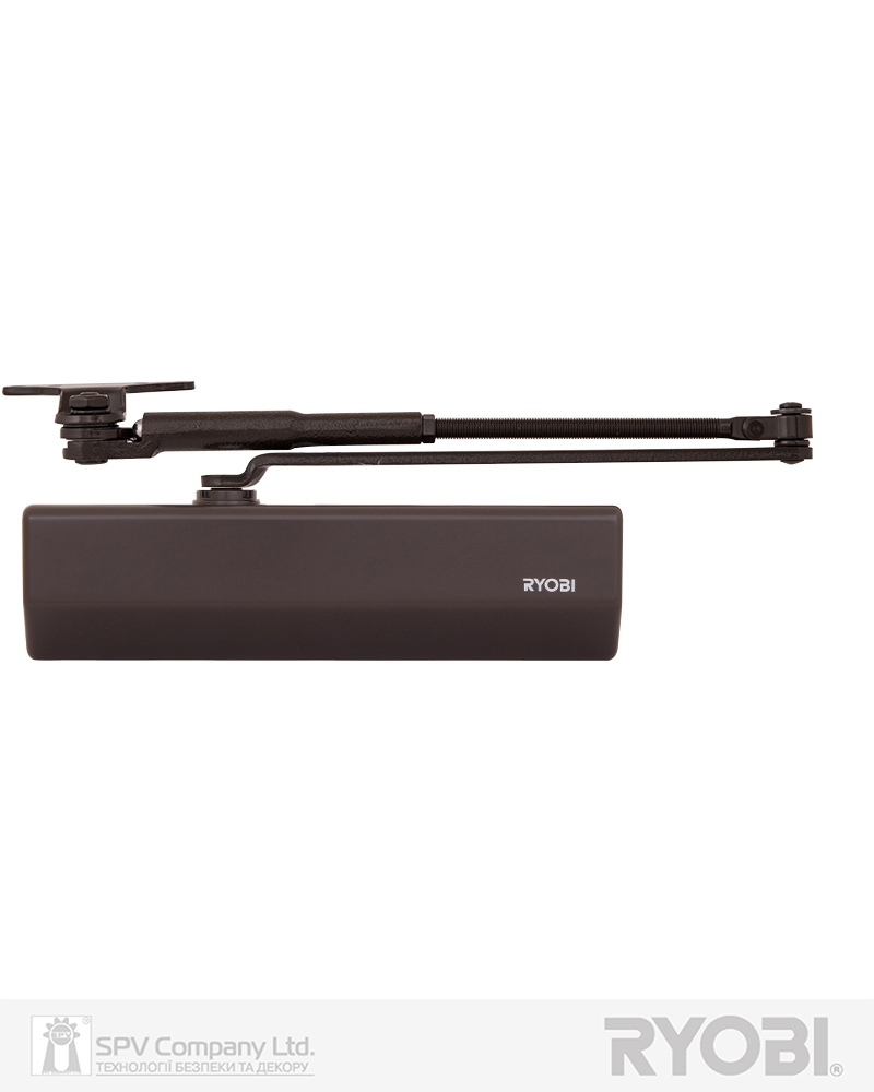 Фото Дотягувач накладний RYOBI 2550 DS-2550P DARK_BRONZE BC PRL_HO_ARM EN_1-3 до_60кг 950мм       в інтернет-магазині lock.ua