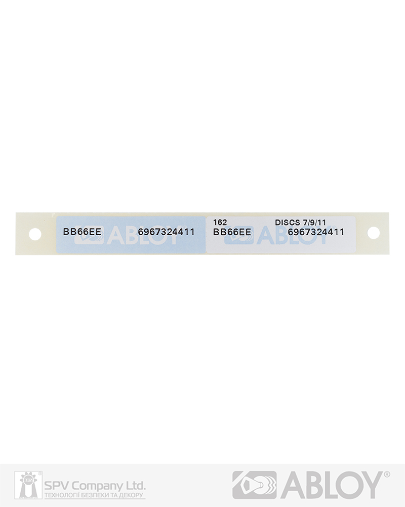 Фото Наліпка ABLOY SENTRY   BC66EE 7 DISCS з кодом в інтернет-магазині lock.ua
